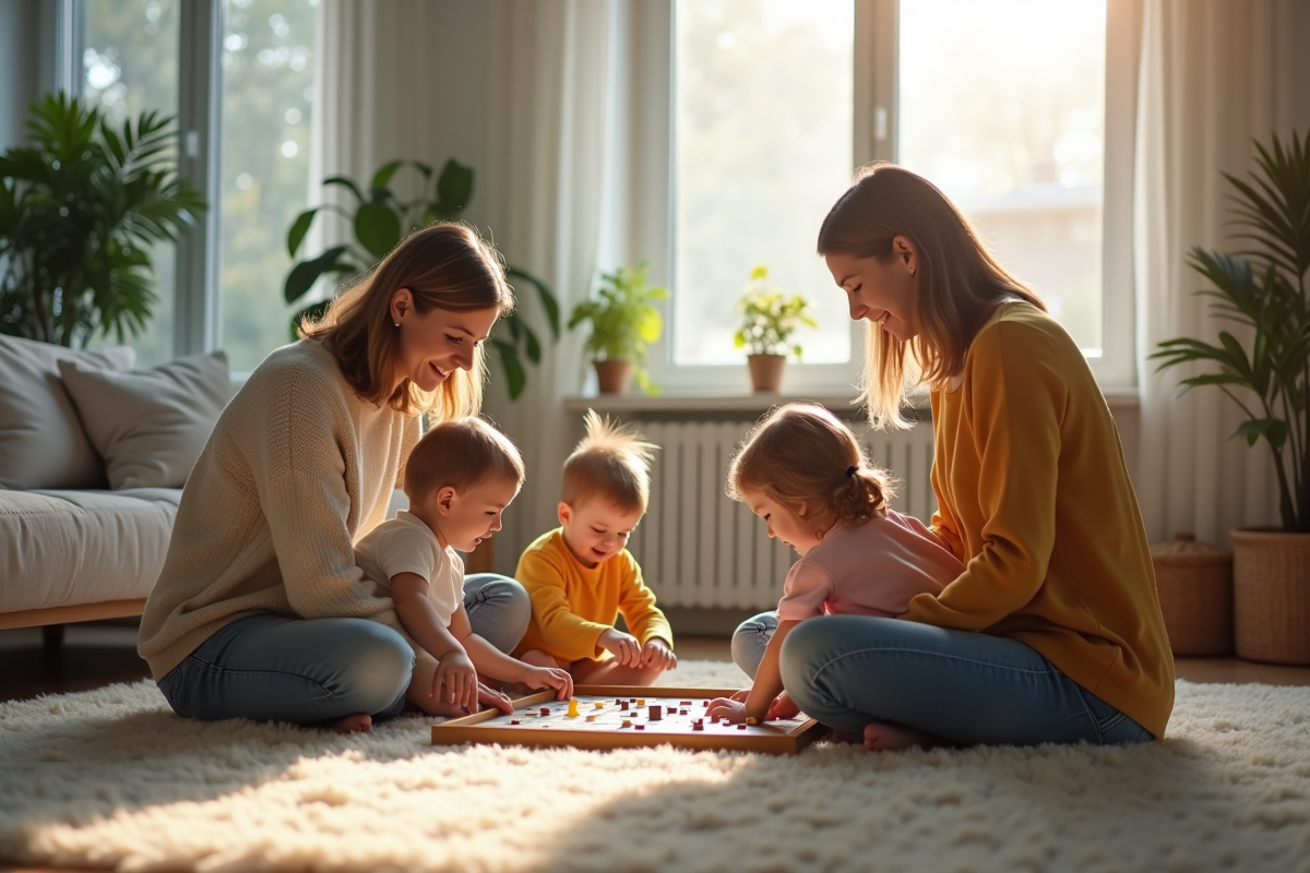 famille heureuse